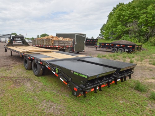 102"x27+5' Dove 24k Low-Pro Gooseneck Equipment Trailer Preview Photo 2