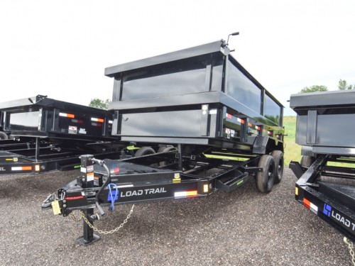 83"x14' w/24 Sides 14K Dump Trailer w/24" Solid Side Extensions Photo