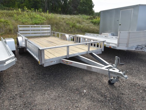 H&H 82x14 Aluminum Utility Trailer Preview Photo 1