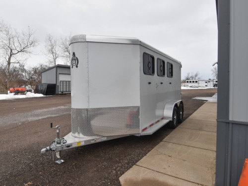 Rustler 3 Horse Slant Aluminum Horse Trailer Preview Photo 2