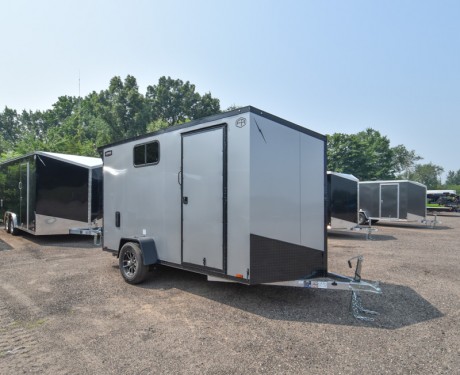 6'x12' w/Windows Enclosed Cargo Trailer Photo