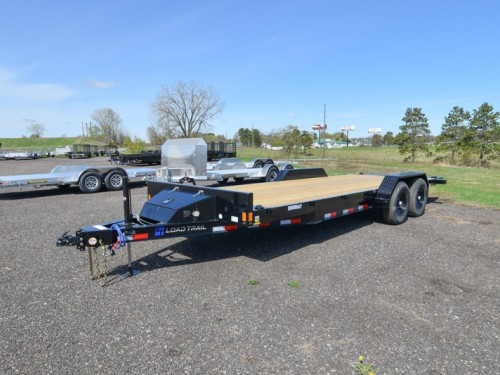 83"x22' 14K Power Tilt Equipment Trailer Photo
