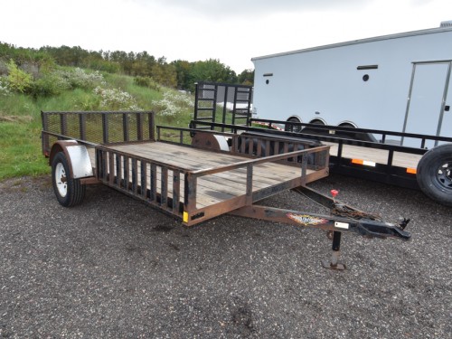 H & H 82"x12' Utility Trailer Preview Photo 1