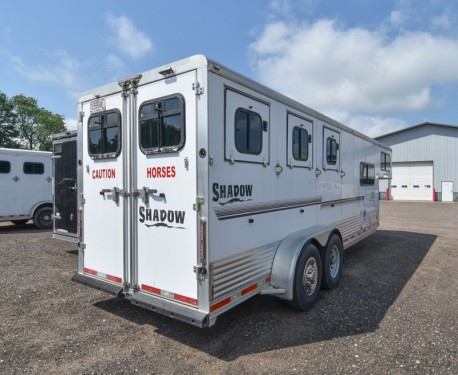 2011 Shadow 3 Horse Slant Living Quarters Preview Photo 4