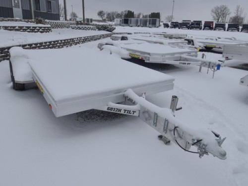 6812H Tilt Aluminum Utility Trailer Photo
