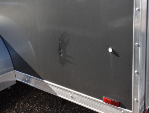 7'x14' Enclosed Cargo Trailer Discounted For Panel Damage Preview Photo 8