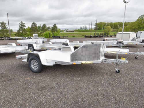 MC 210 Aluminum Motorcycle Trailer Photo