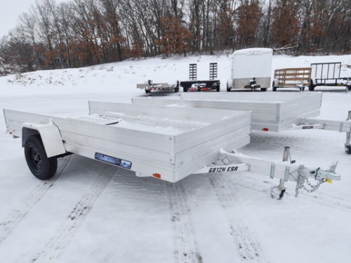 6812H-ES Aluminum Utility Trailer Photo