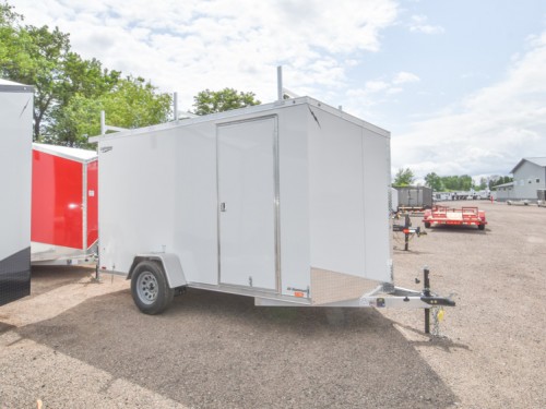 6'x12' w/Ladder Racks Enclosed Cargo Trailer Photo