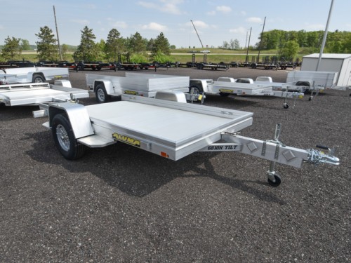 6810H Tilt Aluminum Utility Trailer Photo