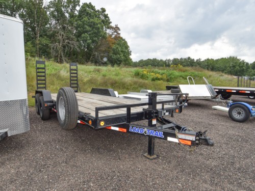 Load Trail 83"x18+2' Equipment Trailer Photo