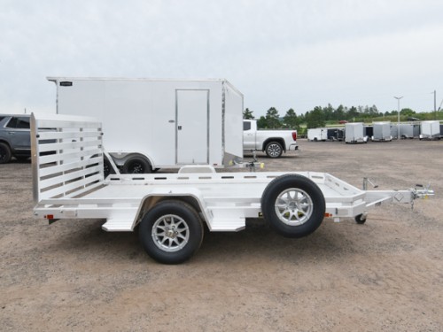 7712H Aluminum Utility Trailer w/Aluminum Spare Tire & Mount Preview Photo 2