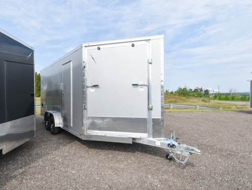 LTFES 7.5'x23' Drive In/Out Snowmobile/UTV Trailer Photo