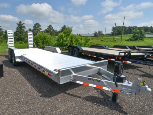 8222 14k Super Heavy Aluminum Equipment Trailer Photo