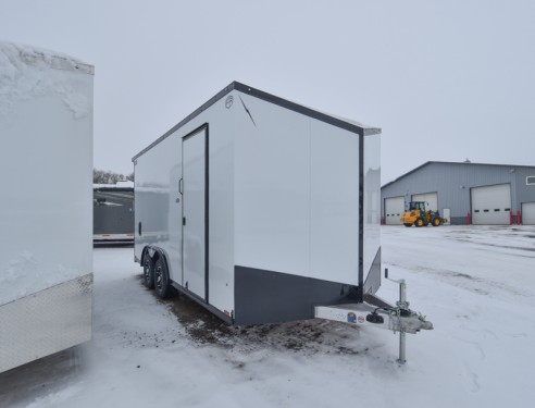 8.5'x16' Enclosed Carhauler/Cargo Trailer Preview Photo 3