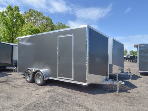 LTF 7'x16' Aluminum Enclosed Cargo Trailer Photo