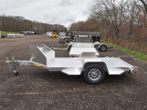 MC 10 Aluminum Motorcycle Trailer Photo