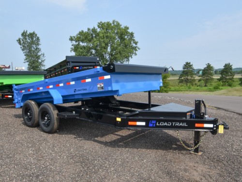 DE 83"x14' 14K w/18" Sides Dump Trailer Photo
