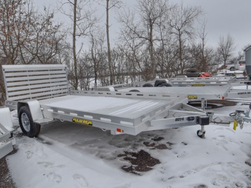 8014  4K Aluminum Utility Trailer Photo
