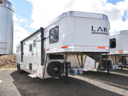 2026 Lakota Colt 8311 Sofa 3 Horse Living Quarters Horse Trailer Photo