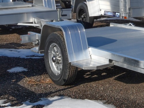 MC 10 Aluminum Motorcycle Trailer Preview Photo 3