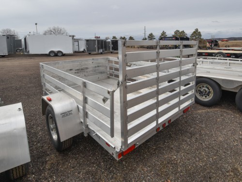 2012 Aluma 638 w/24" Open Sides Aluminum Utility Trailer Preview Photo 4