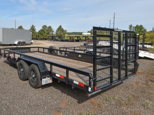 H & H 82"x20' 10K Utility Trailer Preview Photo 4