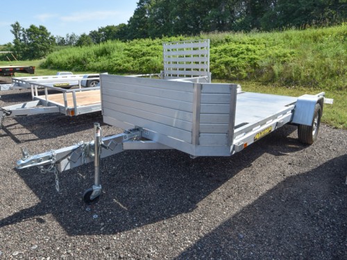 Aluma 7814 Tilt Utility Trailer w/Rock Guard Preview Photo 1