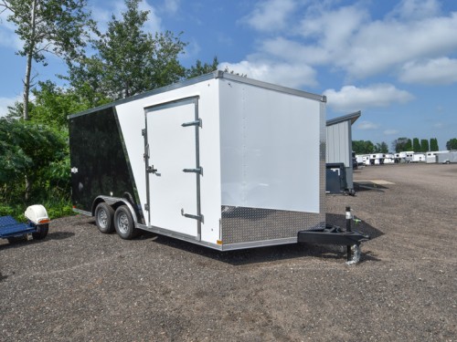 Mustang 8.5'x16' Enclosed Carhauler Trailer Photo