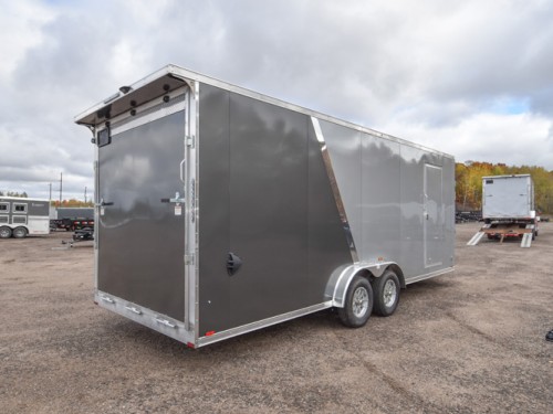 7.5'x27' Drive In/Out Snowmobile/UTV Enclosed Trailer Preview Photo 2