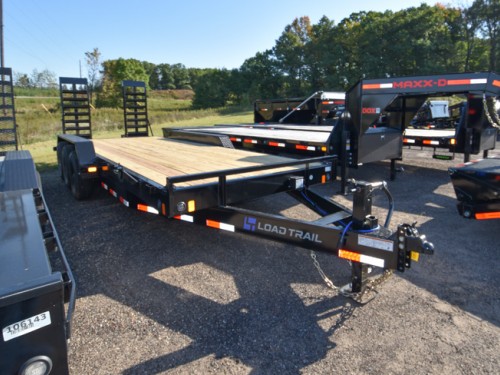 83"x20+2' Dove 21k Equipment Trailer Photo