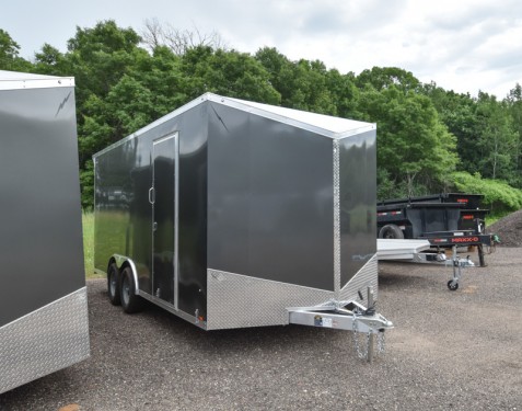 8.5'x18 Enclosed Cargo/Carhauler Trailer Photo