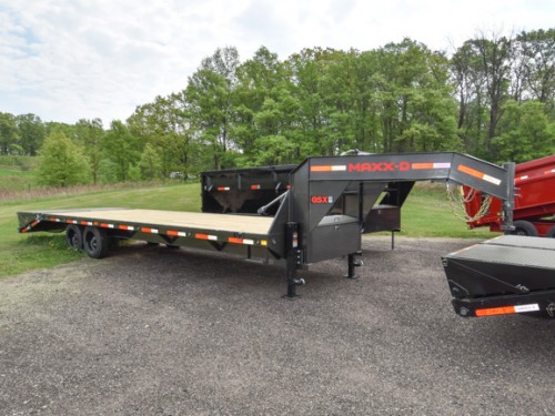 GSX 102"x23+5' Dove 16K Gooseneck Equipment Trailer Photo