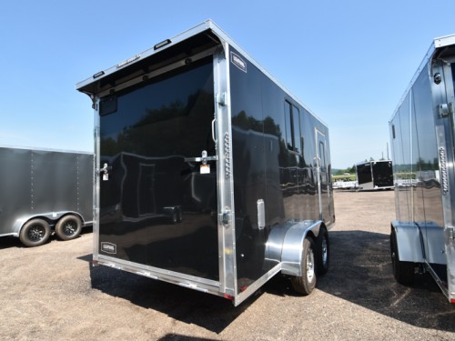 LTF 7'x16' Aluminum Enclosed Cargo Trailer w/Windows Preview Photo 2