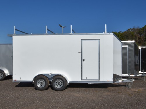 7'x16' Enclosed Cargo/Contractor Trailer Photo