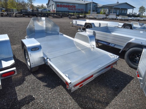 MC1F Folding Aluminum Motorcycle Trailer Preview Photo 2