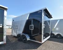 LTFES 7.5'X21' Drive In/Out Snowmobile/UTV Trailer Photo Thumbnail 3