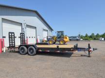 83"x18+2' Dove 14K Equipment Trailer Photo Thumbnail 2