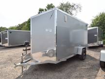 LTF 6'x12' Aluminum Enclosed Cargo Trailer Photo Thumbnail 2