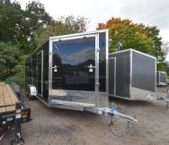 LTFES 7.5'x25 Drive In/Out Snowmobile/UTV Trailer Photo Thumbnail 1