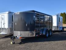 500 ES 6'8"X16' Stock Trailer Photo Thumbnail 2