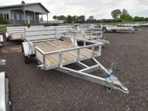 LTA 66"x10' Aluminum Utility Trailer Photo Thumbnail 1