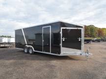 8.5'x26' Drive In/Out Snowmobile/UTV Enclosed Trailer Photo Thumbnail 1