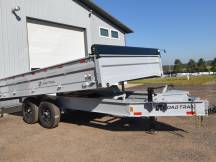 DZ 96X16 14K w/Fold Down Sides Deckover Dump Trailer Photo Thumbnail 2