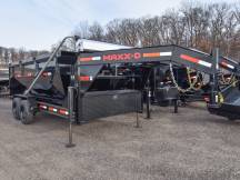 ROX 83"x14' w/4' Bin Gooseneck Roll-Off Trailer Photo Thumbnail 1
