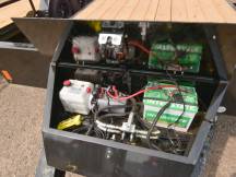 83"x22' 14K Power Tilt Equipment Trailer w/Hydraulic Jack Photo Thumbnail 5