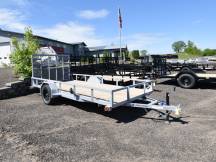77"x14' Utility Trailer Fold In Ramp Photo Thumbnail 1