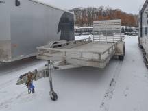 2020 Aluma 7816 ESA Aluminum Tandem Axle Utility Trailer Photo Thumbnail 2