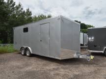 8.5'x20' Enclosed Carhauler/Cargo Trailer w/Windows Photo Thumbnail 1