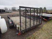 Road Warrior 83"x14' w/Side Rail Ramps Steel Utility/ATV Trailer Photo Thumbnail 3